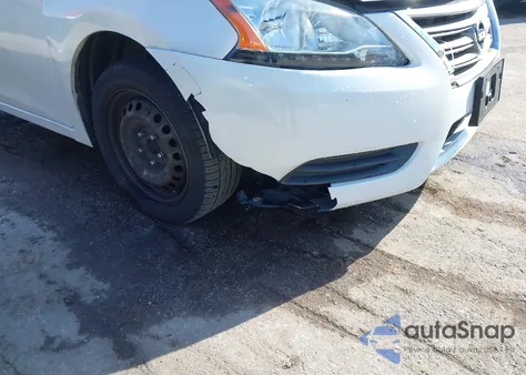 2014 Nissan Sentra S z USA, uszkodzony, nr VIN 3N1AB7AP5EL681420